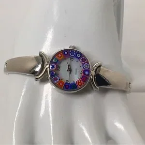 Avon | Accessories | Vintage Avon Silver Millefiori Watch 2  display picture 3